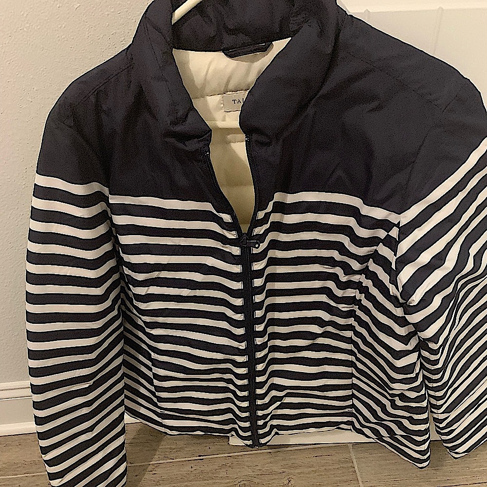 Talbots Women's XL down short jacket.